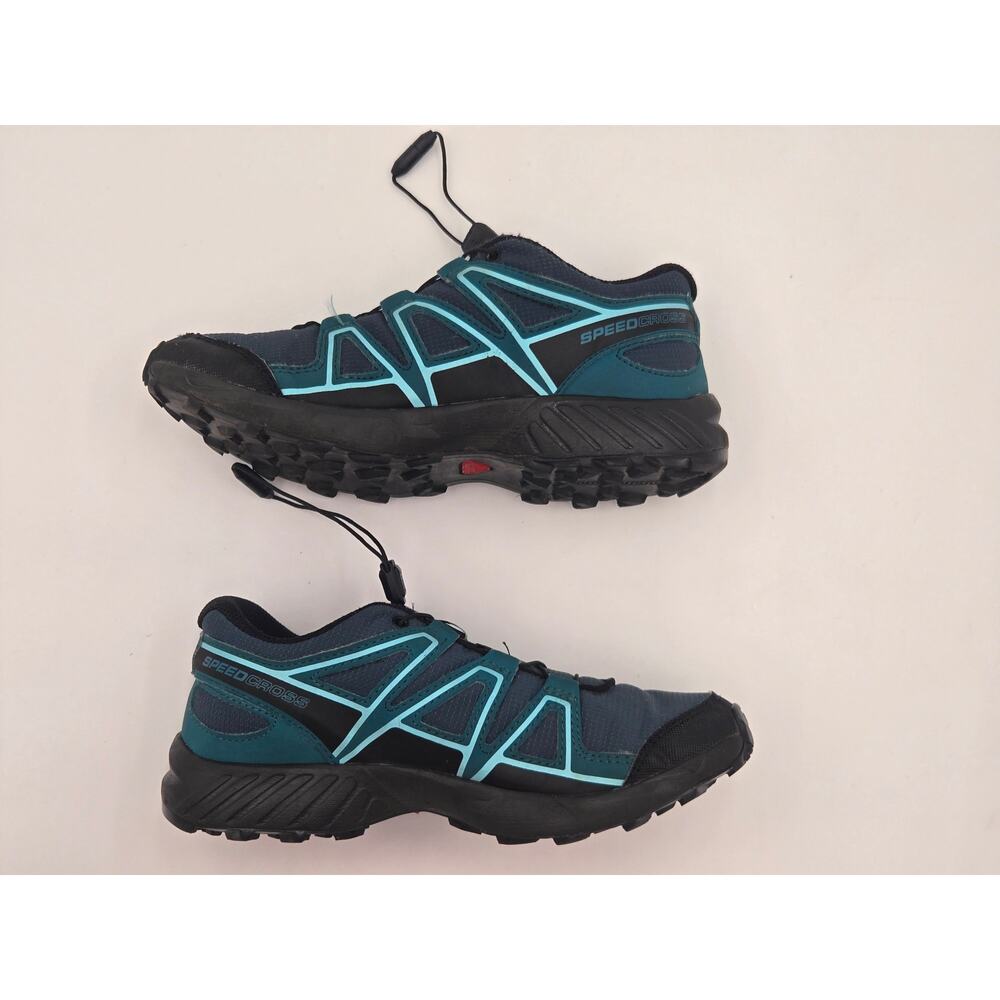 Salomon Speedcross Junior Trail Running Shoes Stargazer Black Size 4 - Picture 4 of 8
